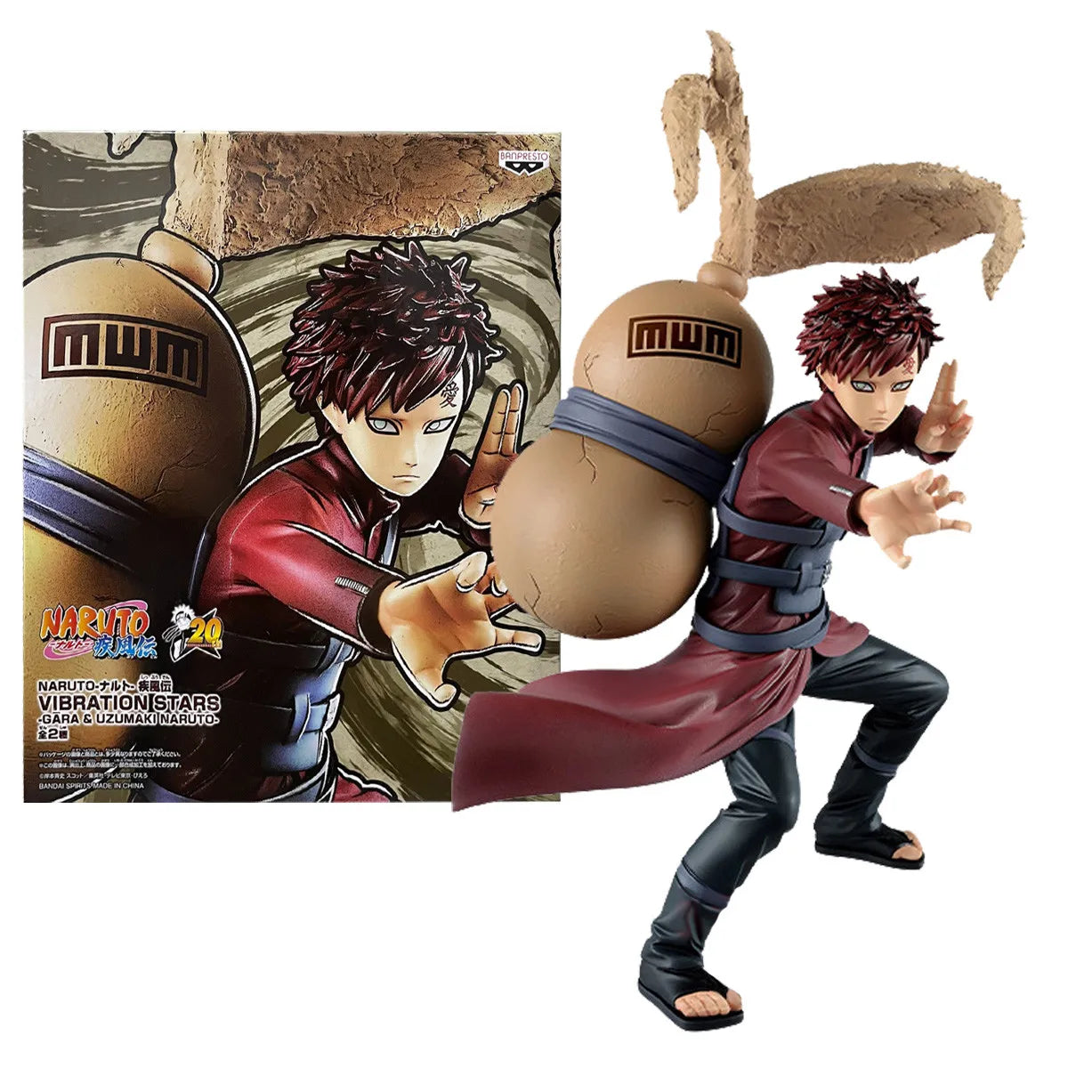 22CM Gaara Figura Ataque