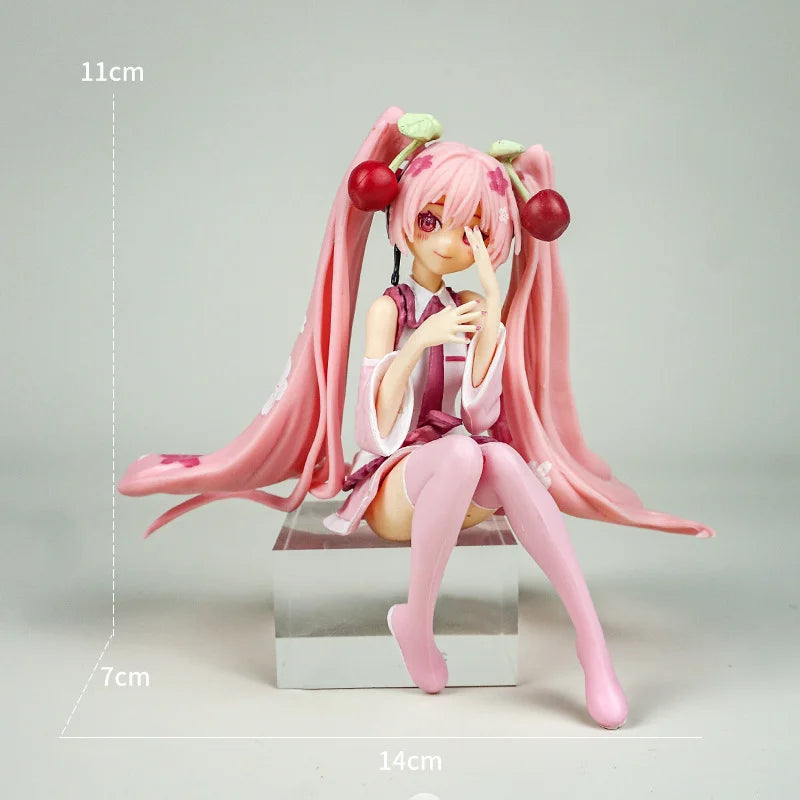 11CM  Figura de Sakura Sentada