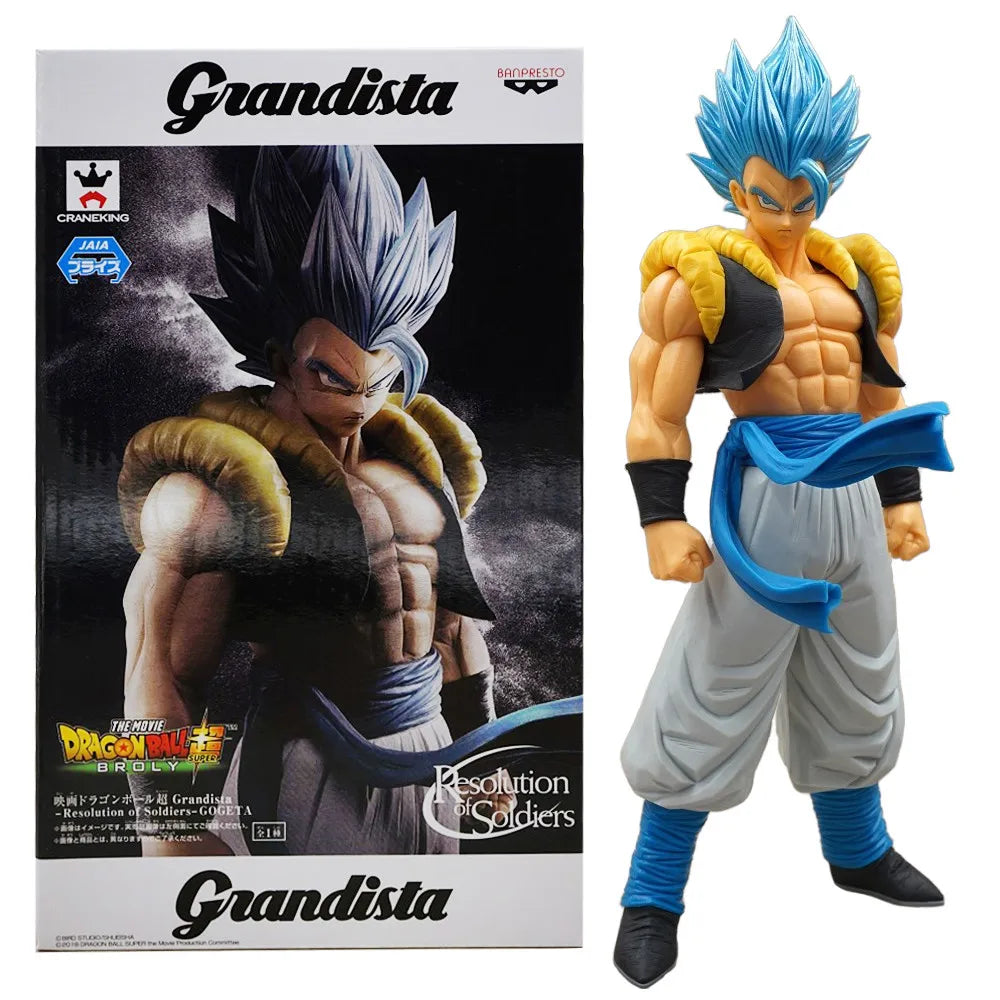 Figura Coleccionable de Gogeta Super Saiyan Blue – 32 cm | Dragon Ball Super | Grandista